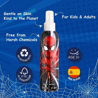 Marvel Spider-Man Cool Cologne for Kids, 6.8 Fl Oz Avelisse