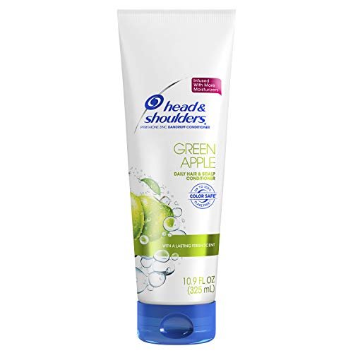 Head & Shoulders Green Apple Conditioner 13.5 Fl Oz – Dandruff Control & Silky Hair Avelisse