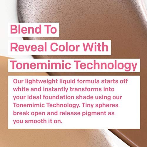 Almay Skintone Matching Foundation, Smart Shade Face Makeup with SPF 15, Hypoallergenic, Oil-Free, Dermatologist-Tested, 200 Light Medium, 1 fl oz Avelisse