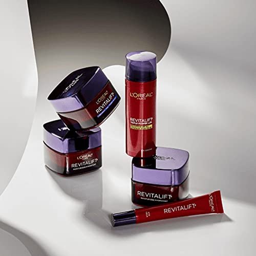 L'Oreal Paris Revitalift Triple Power Anti-Aging Overnight Mask with Pro Retinol, Hyaluronic Acid & Vitamin C, Reduce Wrinkles, 1.7 Oz - görsel 14