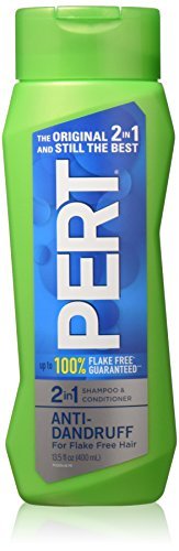 Pert Anti-Dandruff 2-in-1 Shampoo and Conditioner, 13.5 oz (Pack of 2) – Effective Dandruff Control & Daily Hair Care Avelisse