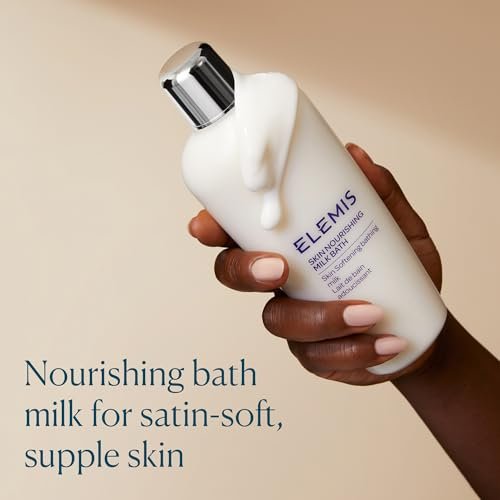ELEMIS Skin Nourishing Milk Bath – Softening Body Cleanser for Dry Skin, 400ml Avelisse
