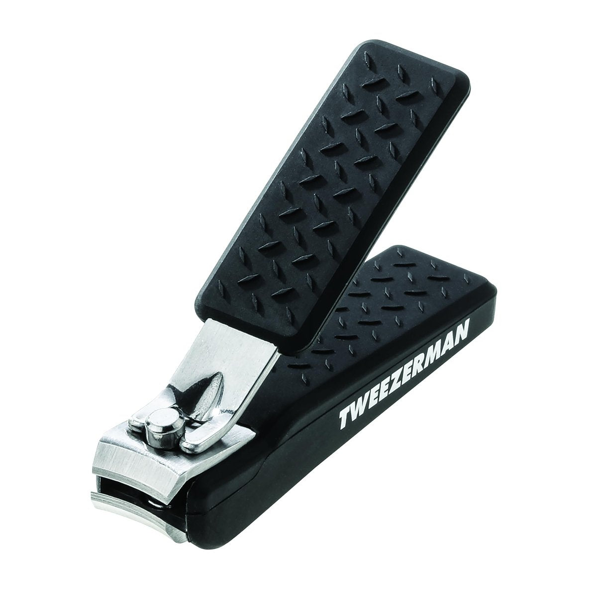 Tweezerman Precision Grip Fingernail Clipper - Stainless Steel, Black Avelisse