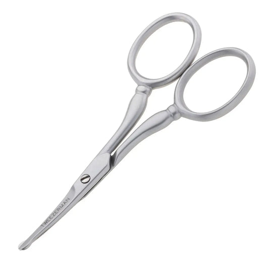 Tweezerman G.E.A.R. Facial Hair Scissors for – Premium Stainless Steel Blades: The blades are crafted from durable – Image 1