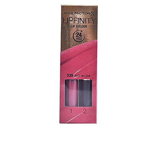 Max Factor Lipfinity Lipstick - Just In Love (335) - Long-Lasting, Moisturizing Color - görsel 2