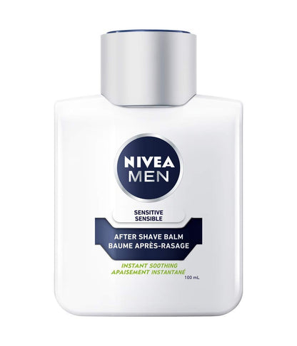 NIVEA FOR MEN Sensitive Post Shave Balm - 3.3 oz (6-Pack) Soothing Aftershave for Sensitive Skin