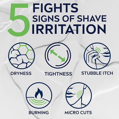 NIVEA FOR MEN Sensitive Post Shave Balm - 3.3 oz (6-Pack) Soothing Aftershave for Sensitive Skin