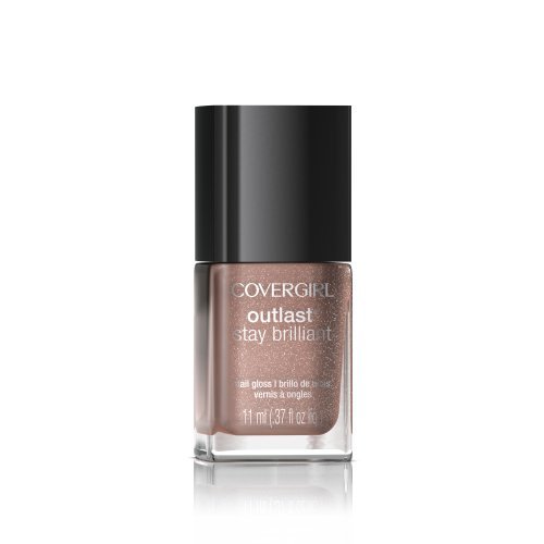 COVERGIRL Outlast Stay Brilliant Nail Gloss - Being Blonde 95, Long-Lasting Shine, 0.37 fl oz - görsel 2