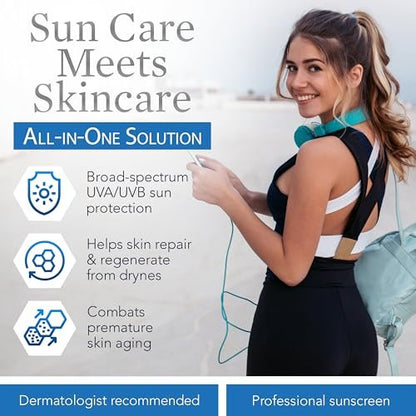 Clear Choice Sunscreen for Face SPF 45 – Oil-Free, Reef-Safe, Broad Spectrum Sunblock with Zinc Oxide, No White Cast, 4 oz Avelisse