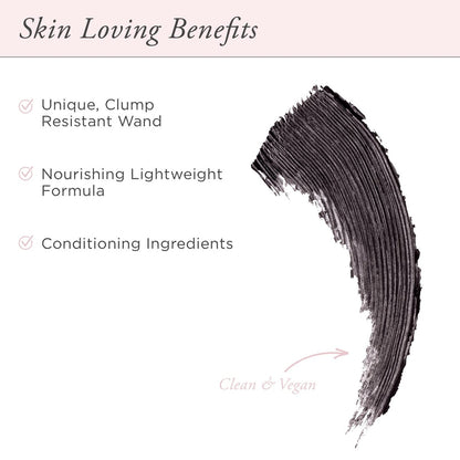 PÜR MINERALS Big Look Mascara in Black – Volumizing & Lengthening Lash Mascara for Longer, Fuller, Softer Lashes | Cruelty-Free & Vegan Avelisse