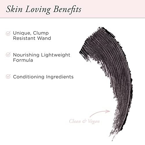PÜR MINERALS Big Look Mascara in Black – Volumizing & Lengthening Lash Mascara for Longer, Fuller, Softer Lashes | Cruelty-Free & Vegan Avelisse
