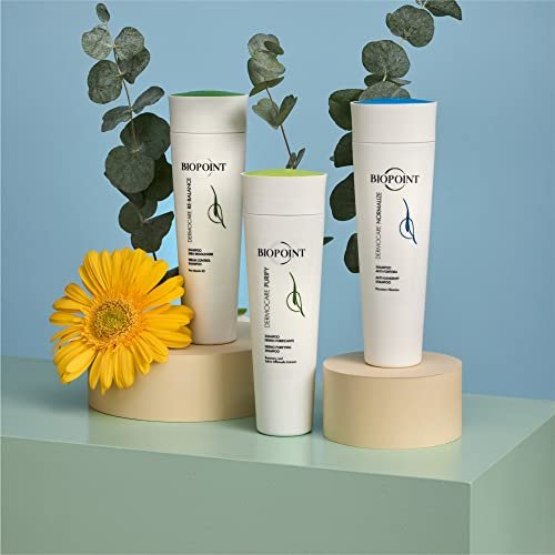 BIOPOINT Rebalancing Shampoo for Oily Scalp and Dry Ends - Dermocare Sebum Regulating Shampoo for Greasy Hair - Oily Scalp Treatment, 7.05 Fl Oz - görsel 12