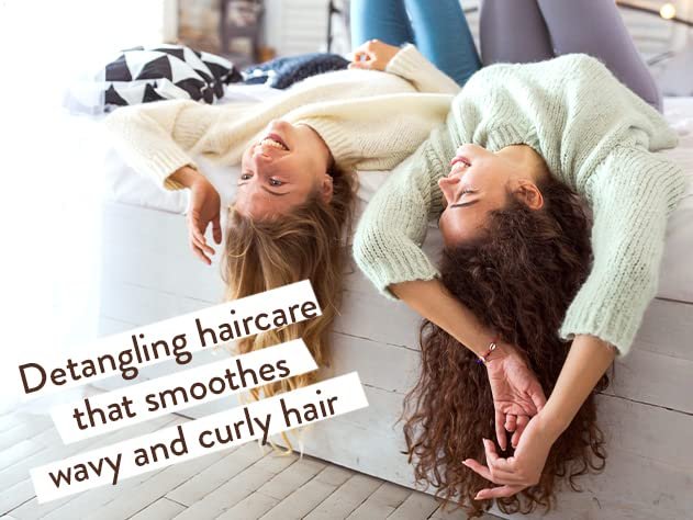 Babo Botanicals Smoothing Conditioner with Evening Primrose Oil, Coconut Oil and Provitamin B5 - For Babies, Kids and Adults with Tangly or Unruly Hair - Vegan - 6 Fl Oz Avelisse