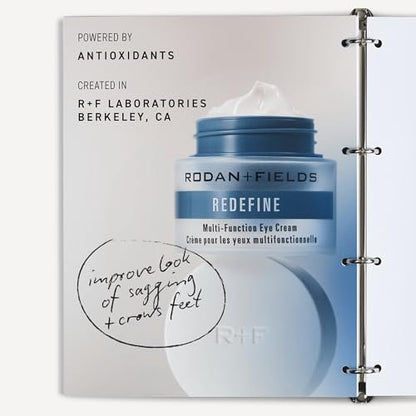 RODAN + FIELDS Redefine Eye Cream | Vitamin C & F Moisturizer for Hydrated, Radiant, Younger-Looking Eyes | 15 ml Avelisse
