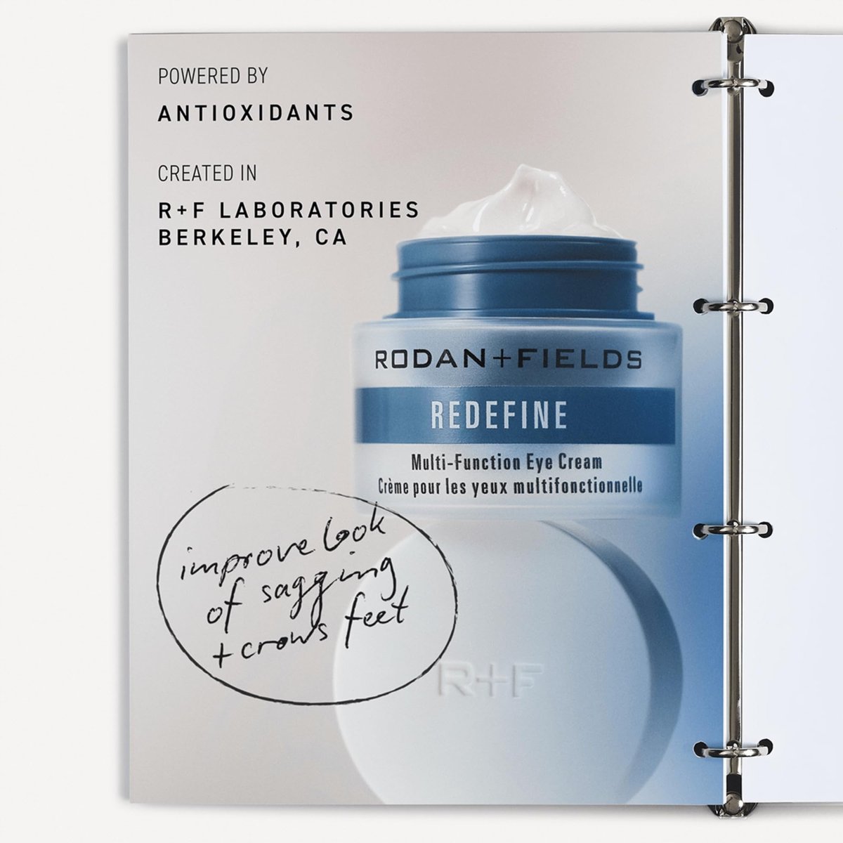 RODAN + FIELDS Redefine Eye Cream | Vitamin C & F Moisturizer for Hydrated, Radiant, Younger-Looking Eyes | 15 ml Avelisse