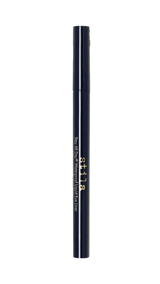 stila Stay All Day Waterproof Liquid Eye Liner - Midnight (Deep Blue) | Long-Lasting, Smudge-Proof Eyeliner