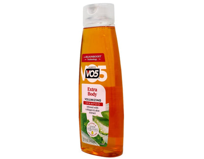 Alberto VO5 Extra Body Volumizing Shampoo, 12.5 fl oz (Pack of 2) – For Fine, Limp Hair