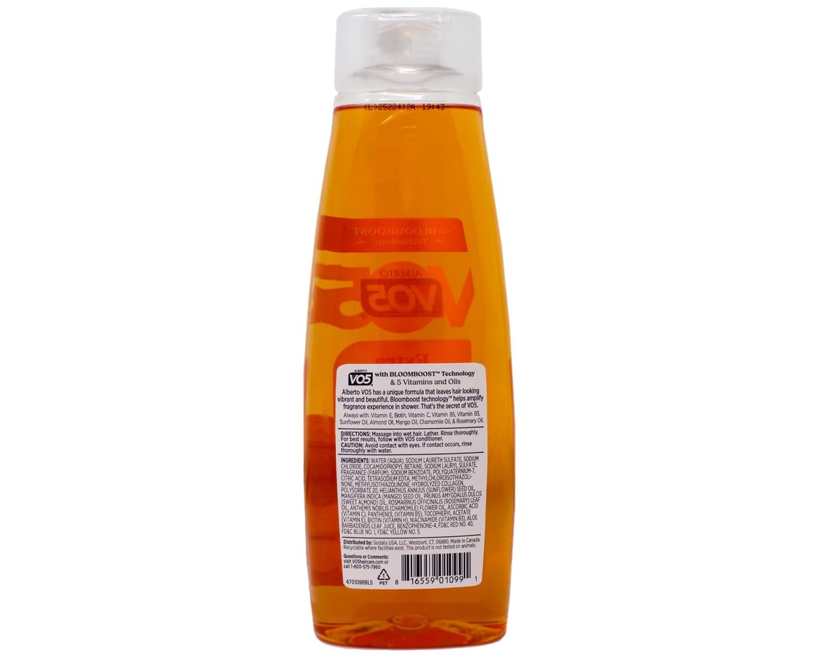 Alberto VO5 Extra Body Volumizing Shampoo, 12.5 fl oz (Pack of 2) – For Fine, Limp Hair - görsel 4