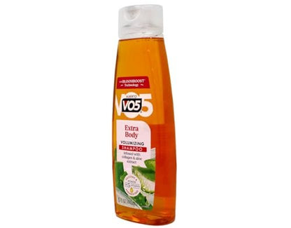 Alberto VO5 Extra Body Volumizing Shampoo, 12.5 fl oz (Pack of 2) – For Fine, Limp Hair