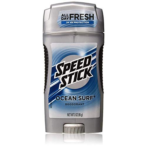 Speed Stick Solid Deodorant, Ocean Surf 3 oz (Pack of 3) - görsel 1