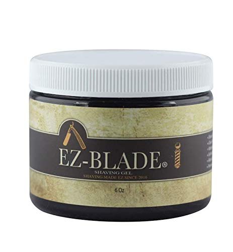 EZ BLADE Shaving Gel - 6 oz Tan Smooth Shave - görsel 1