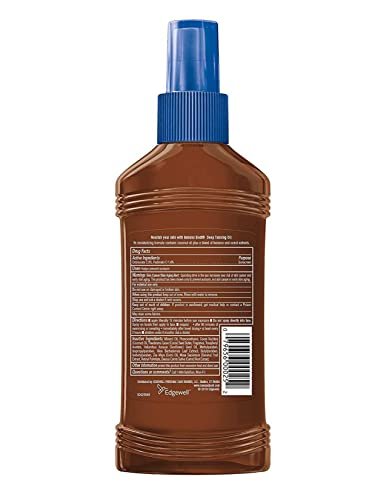Banana Boat Deep Tanning SPF 4 Spray Oil with Coconut Oil, 8 oz (Pack of 2) Avelisse