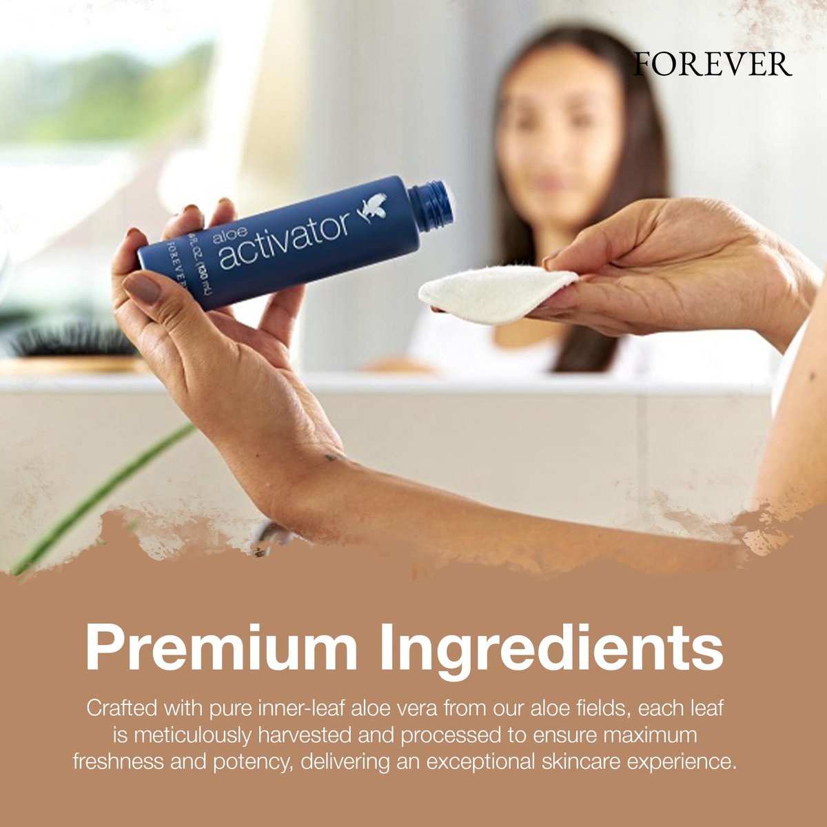 Forever Living Aloe Activator - 98% Aloe Vera Gel Moisturizer for Sensitive Skin - Vegan & Gluten-Free - 4.4 fl oz Avelisse