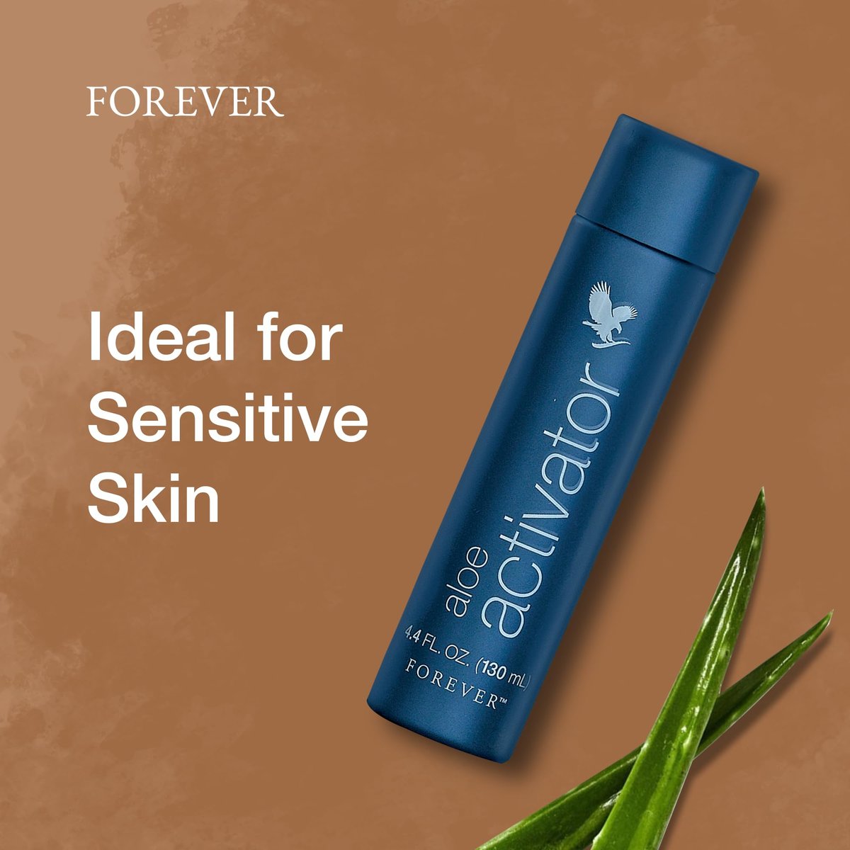 Forever Living Aloe Activator - 98% Aloe Vera Gel Moisturizer for Sensitive Skin - Vegan & Gluten-Free - 4.4 fl oz Avelisse