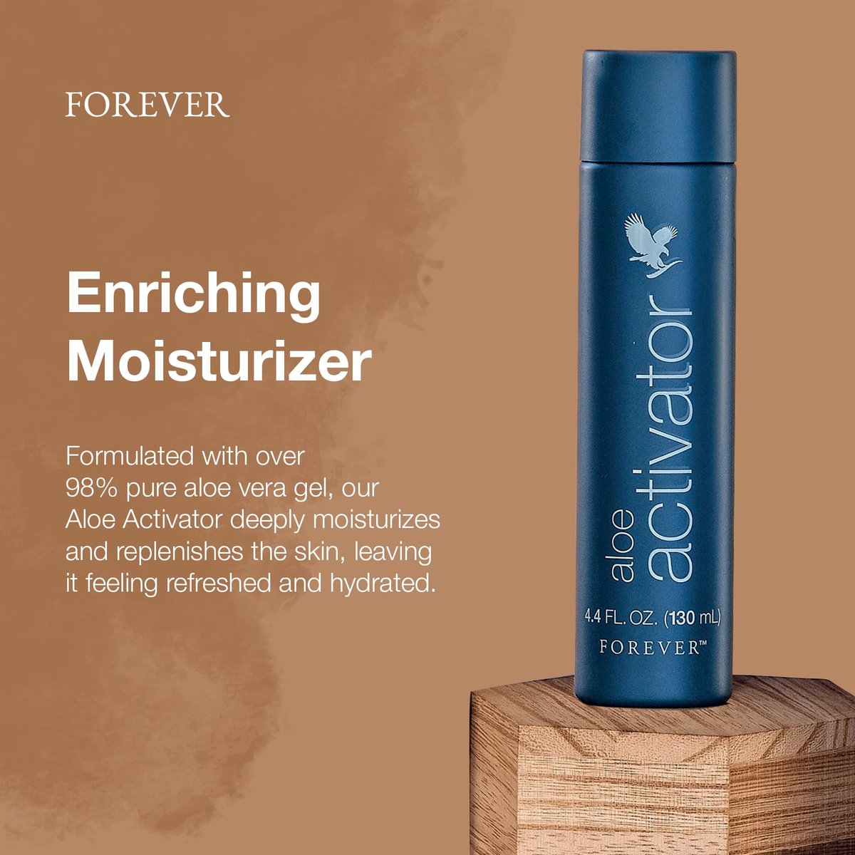 Forever Living Aloe Activator - 98% Aloe Vera Gel Moisturizer for Sensitive Skin - Vegan & Gluten-Free - 4.4 fl oz Avelisse