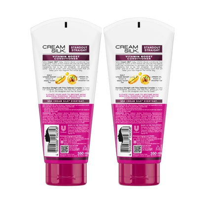 Cream Silk Standout Straight Conditioner for Straighter Hair, 6.1 Fl Oz (Pack of 2)