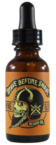 Grave Before Shave Viking Blend Beard Oil – Premium Beard Conditioner for Men, 1 Fl Oz
