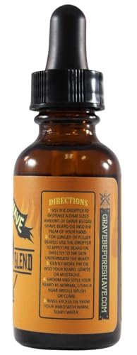 Grave Before Shave Viking Blend Beard Oil – Premium Beard Conditioner for Men, 1 Fl Oz - görsel 4