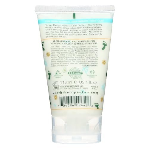 Earth Therapeutics Foot Repair Balm for Dry, Cracked Feet & Heels - 4 oz Intensive Moisturizing Cream - görsel 4