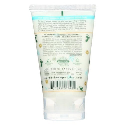 Earth Therapeutics Foot Repair Balm for Dry, Cracked Feet & Heels - 4 oz Intensive Moisturizing Cream