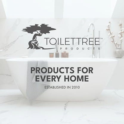 ToiletTree Products Original LED Fogless Shower Mirror with Squeegee – Silver, 8.5x6.5 Inches