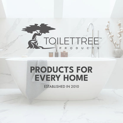 ToiletTree Products Original LED Fogless Shower Mirror with Squeegee – Silver, 8.5x6.5 Inches