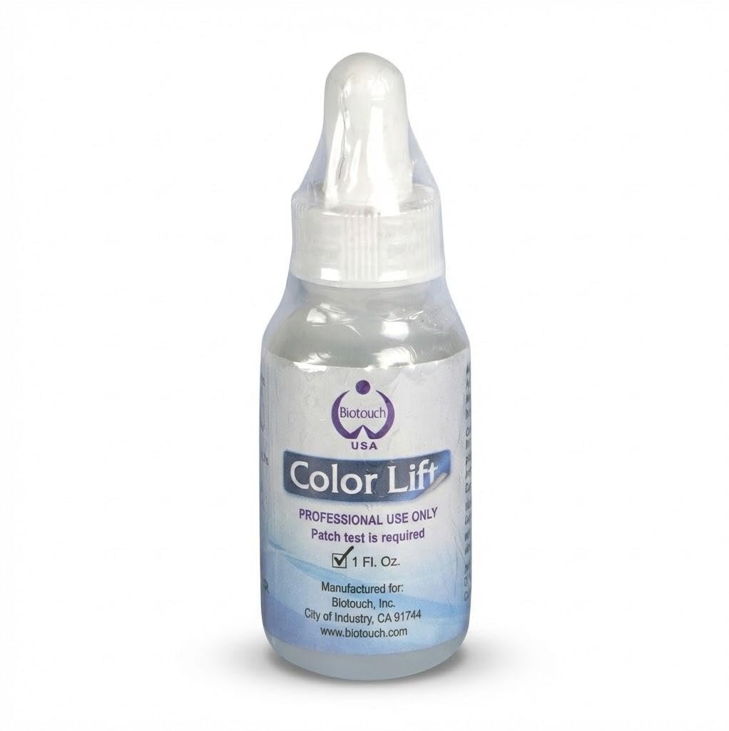Biotouch COLOR LIFT PMU & Microblading Pigment Remover for Eyebrow Color Correction, 1 oz Avelisse
