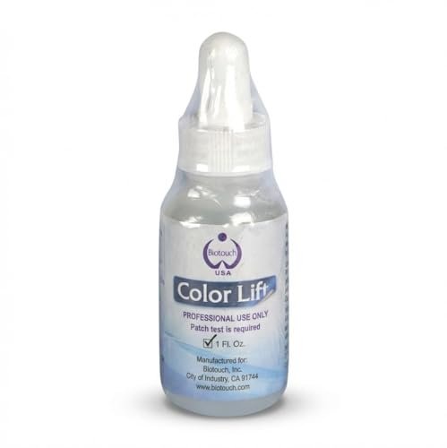 Biotouch COLOR LIFT PMU & Microblading Pigment Remover for Eyebrow Color Correction, 1 oz Avelisse