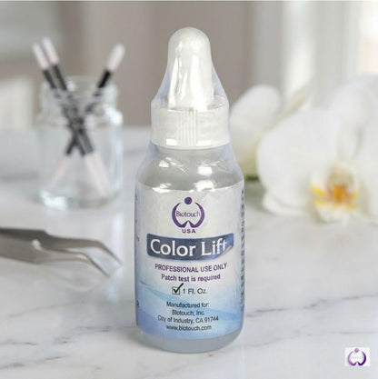 Biotouch COLOR LIFT PMU & Microblading Pigment Remover for Eyebrow Color Correction, 1 oz Avelisse