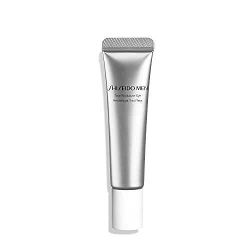Shiseido Men Total Revitalizer Eye Cream – 15 mL Anti-Aging Under-Eye Treatment for Dark Circles, Non-Comedogenic, All Skin Types Avelisse