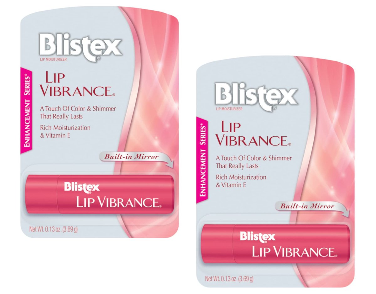 Blistex Lip Vibrance Tinted Lip Protectant SPF 15, 0.13 oz (Pack of 2) - görsel 2