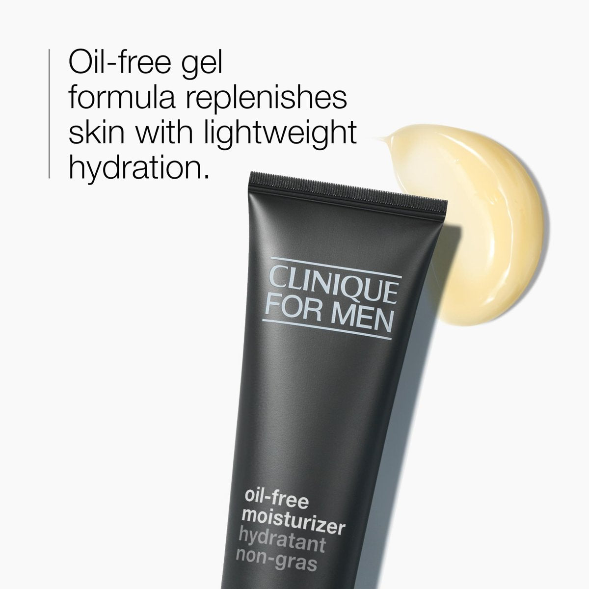 Clinique For Men Oil-Free Hydrating Face Moisturizer With Barley, Sunflower + Cucumber | For Oily Skin Types, 3.4 Fl Oz Avelisse