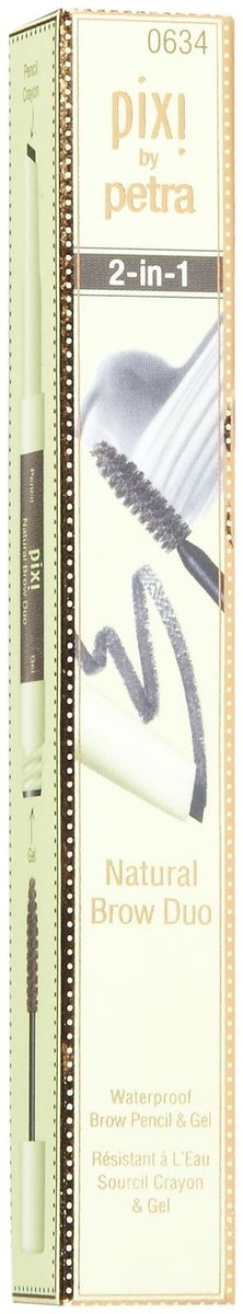 Pixi Natural Brow Duo - Soft Black | Define & Shape Eyebrows - görsel 5