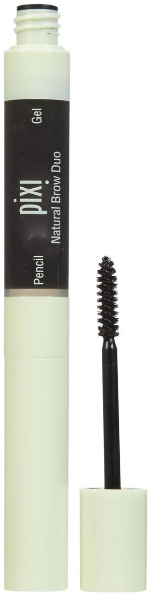 Pixi Natural Brow Duo - Soft Black | Define & Shape Eyebrows