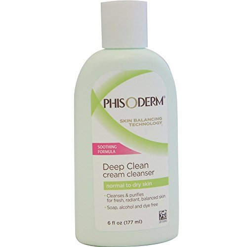 pHisoderm Cream Cleanser for Normal to Dry Skin, 6 oz (177 ml) - Gentle Daily Face Wash - görsel 2