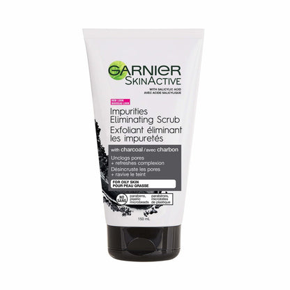 Garnier SkinActive Charcoal Blackhead Eliminating Scrub - 5 Fl Oz