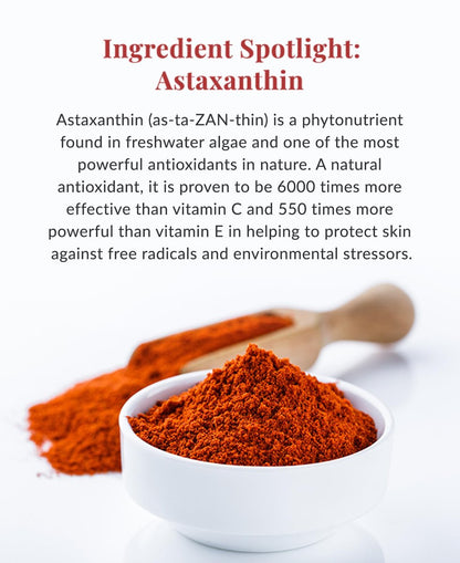 DHC Astaxanthin Collagen All-in-One Gel - Brightening Daytime Facial Moisturizer, Lightweight & Hydrating for All Skin Types (4.2 oz) Avelisse