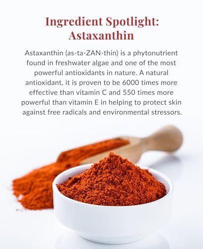 DHC Astaxanthin Collagen All-in-One Gel - Brightening Daytime Facial Moisturizer, Lightweight & Hydrating for All Skin Types (4.2 oz) Avelisse