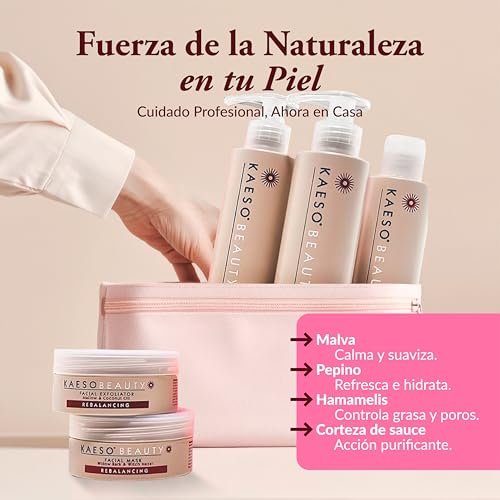 Kaeso Rebalancing Facial Collection Kit - 775 ml (Pack of 1) - görsel 12