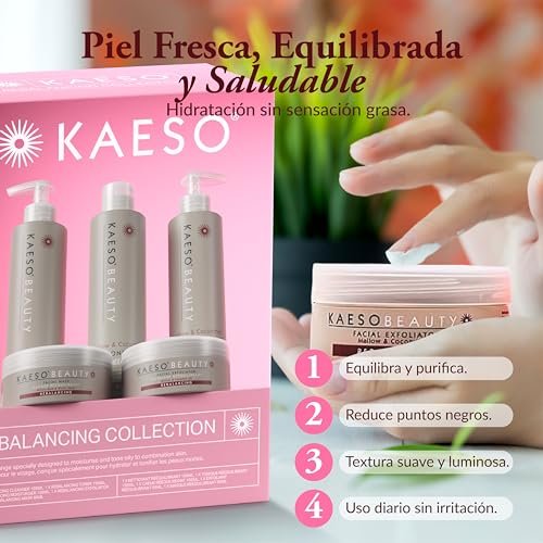 Kaeso Rebalancing Facial Collection Kit - 775 ml (Pack of 1) - görsel 6